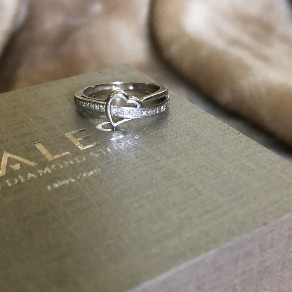 Zales heart ring